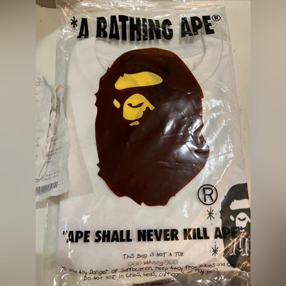 Bape Japan Culture Sumo Tee Bathing Ape white size Small